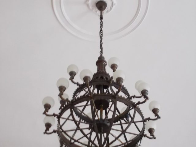Demo photograph: chandelier